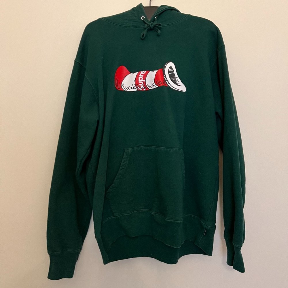 Supreme Cat in the Hat Hoodie